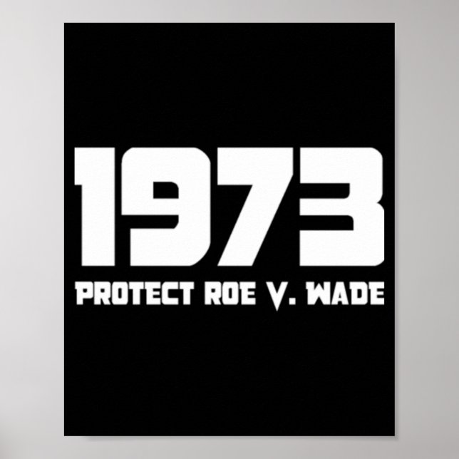 Skydda Roe V 1973 Wade Poster (Framsidan)