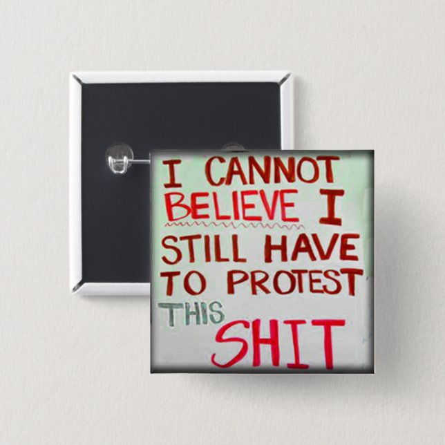 Skydda Roe V Wade, Kvinnors Höger, feministiska kv Knapp (Framsida & baksida)