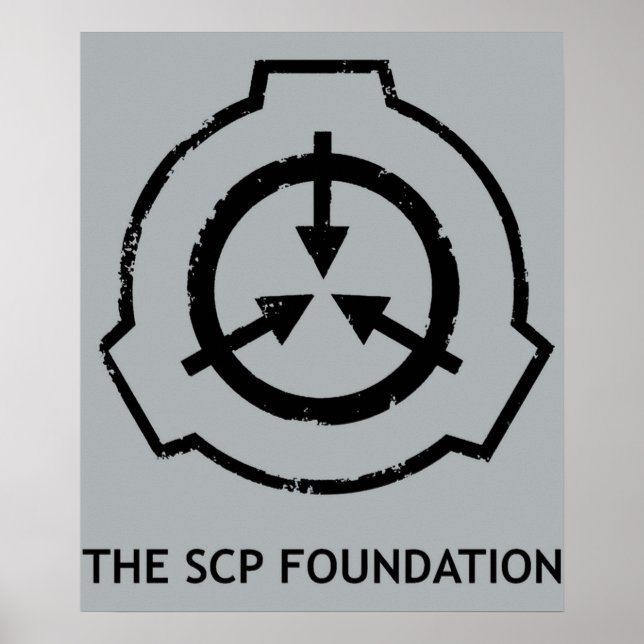 Skydda SCP Foundation logotyp Secure Contain Prote Poster (Framsidan)