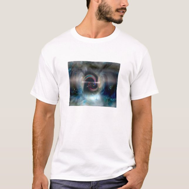 Skydda sig yourself bildar elektromagnetiska tee shirt (Framsida)