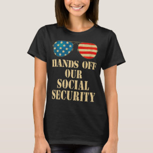 Skydda Social Händer utanför vår säkerhet vid Soci T Shirt