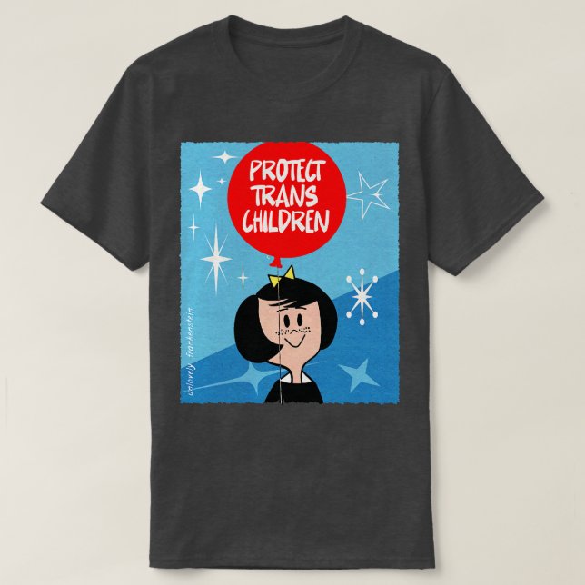 Skydda Trans Children T Shirt (Design framsida)