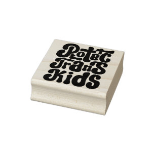 Skydda Trans Kids Frimärke Stämpel