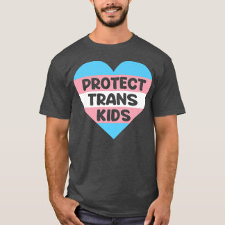 Skydda Trans Kids HBT-stöd, Transgender HBT-stöd  T Shirt