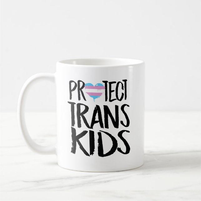 Skydda Trans Kids Kaffemugg (Vänster)