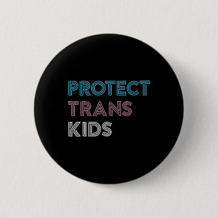 Skydda Trans Kids Kärlek är Kärlek LGBT Gay Transg Knapp
