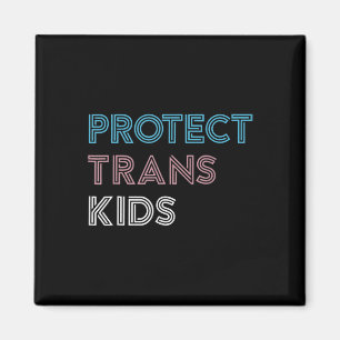 Skydda Trans Kids Kärlek är Kärlek LGBT Gay Transg Magnet