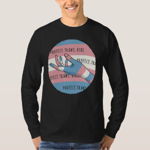 Skydda Trans Kids LGB Trans Transgender Transgende T Shirt