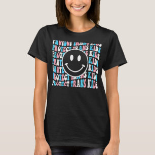 Skydda Trans Kids LGbt-stöd för Transgender LGbt P T Shirt