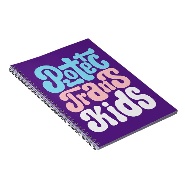 Skydda Trans Kids Photo Notebook Anteckningsbok (Högra Sidan)