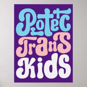 Skydda Trans Kids Poster