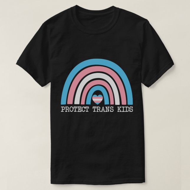 Skydda Trans Kids T Shirt (Design framsida)