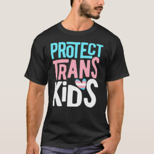 Skydda Trans Kids Transgender LGbt Pride Manar Wom T Shirt