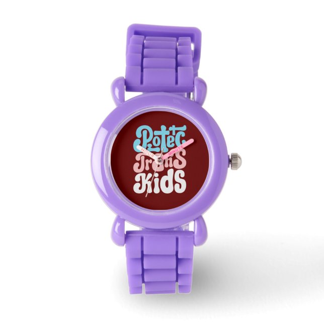 Skydda Trans Kids Watch Armbandsur (Framsida)
