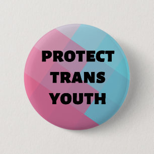 Skydda trans.-ungdommen, LGTBQ-gender sommångfald Knapp