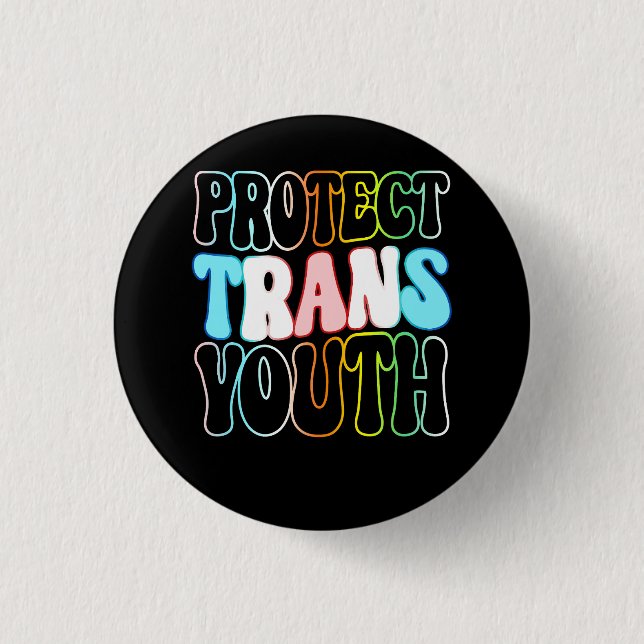 Skydda Trans Youth Kids Transgender LGBT HGBTQ Pr Knapp (Framsida)