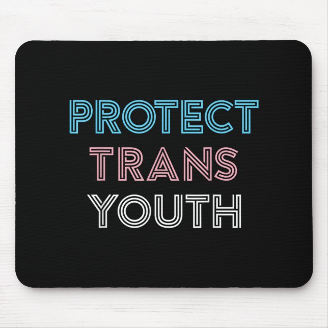 Skydda Trans Youth Transgender HBT-Pridet Musmatta (Framsidan)