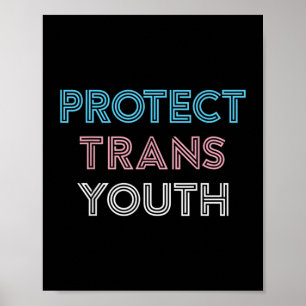 Skydda Trans Youth Transgender HBT-Pridet Poster