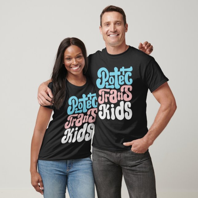 Skydda transbarn t-shirt (Unisex)