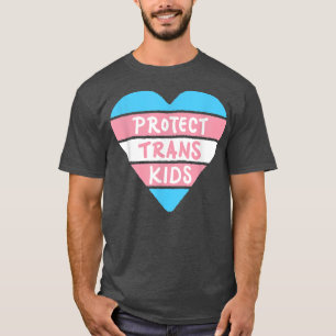 Skydda transbarn Transpersoner HBTQ stolthet T Shirt