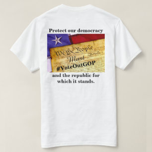Skydda vår demokrati och republik t shirt