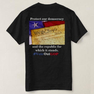 Skydda vår demokrati och republik t shirt