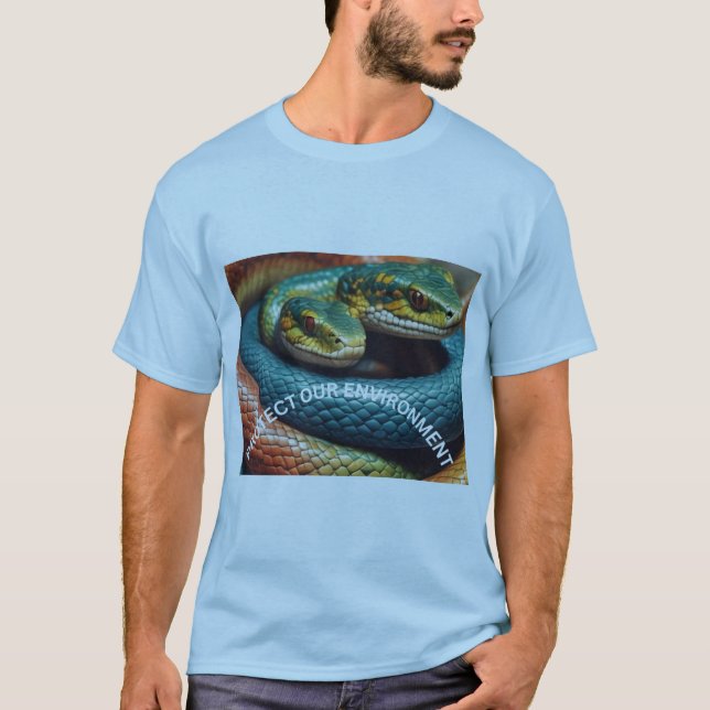 Skydda vår miljö t shirt (Framsida)