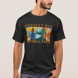 Skydda vår nationella Parker-amerikanska miljövård T Shirt
