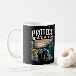 Skydda vår nationella Parker Kaffemugg