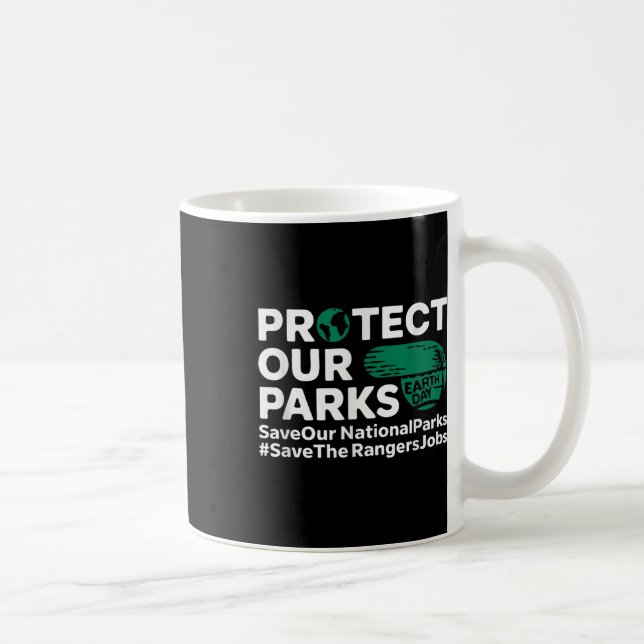 Skydda vår Parker Spara vår Parker Jord Da Kaffemugg (Höger)