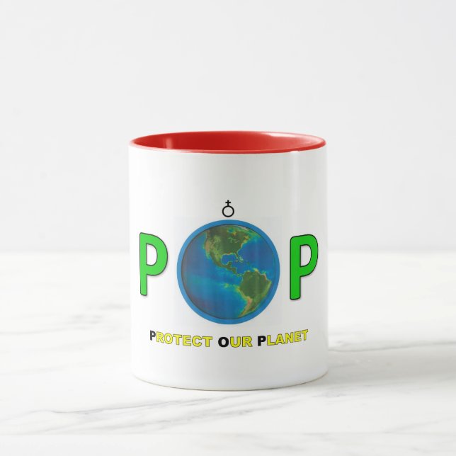 SKYDDA VÅR PLANET Mugg (Center)