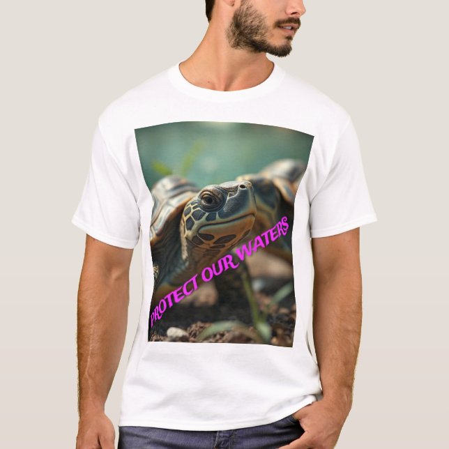 Skydda vår Vatten T Shirt (Framsida)