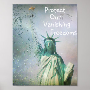 Skydda våra friheter poster