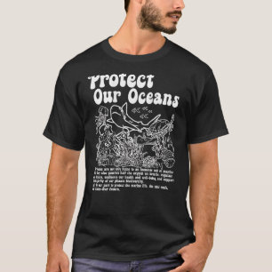 Skydda våra hav och respektera de lokala Sparorna T Shirt