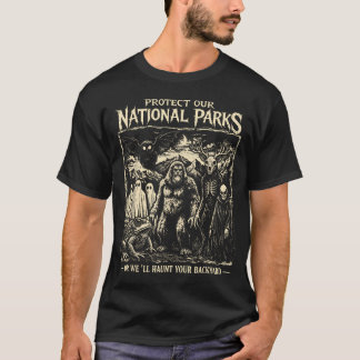 Skydda Våra Nationalparker Annars Kommer Vi Att Hä T Shirt