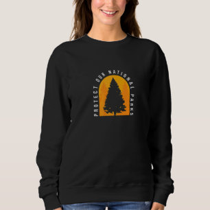 Skydda Våra Nationalparker Distressed Outdoor Vand T Shirt