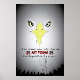 SKYDDA VÅRT LIV FRÅN RÅTTA POISON POSTER