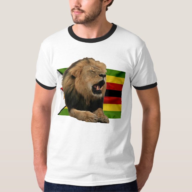 Skydda Zimbabwe djurliv! Tee Shirt (Framsida)