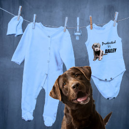 Skyddad av Bailey Blue T Shirt