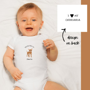 Skyddad av Chihuahua 2 Hund tröja