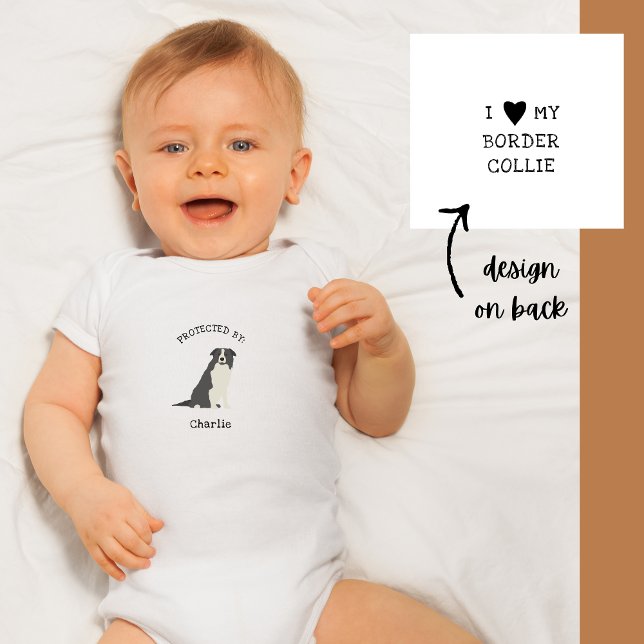 Skyddad av Gräns Collie Hund tröja (Skapare uppladdad)