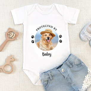 Skyddad Av Hund Personlig Foto T Shirt