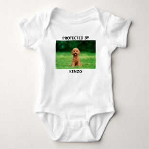 Skyddad av husdjursfoto Roligt personligt T Shirt