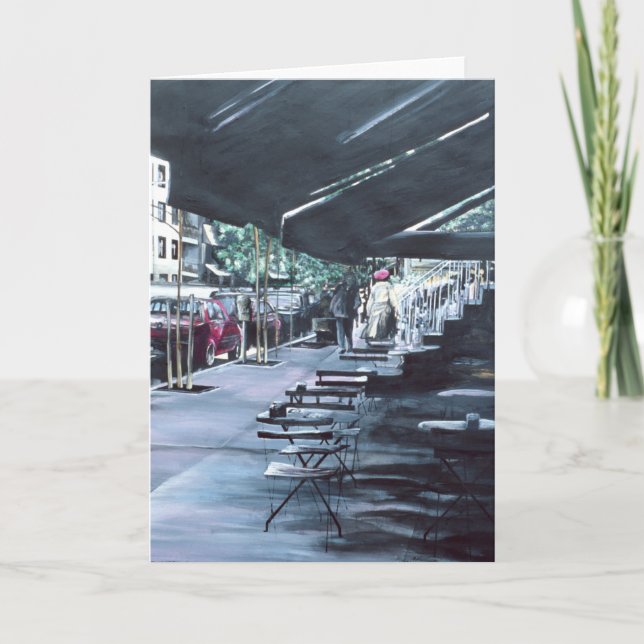 Skyddad av Mid Morgon Sol Greeting Card Kort (Framsida)