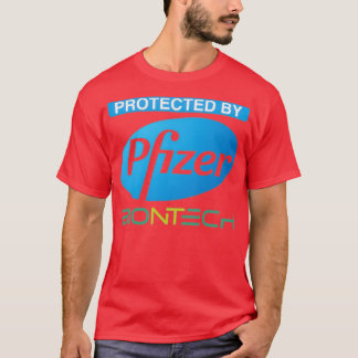 Skyddad av Pfizer Biontech T Shirt