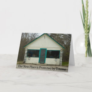 Skyddad av Totems - Lustigt byte av Adress-kort Meddelande