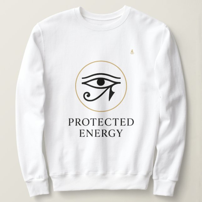 Skyddad Energi – Minimalt Horusöga-symbol | T Shirt (Design framsida)