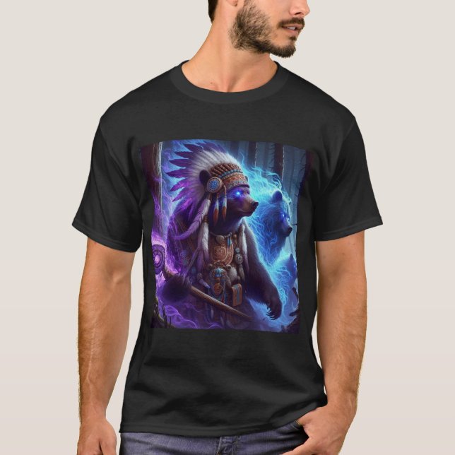 Skyddande av vildmarkens Vild 1 t-shirt (Framsida)