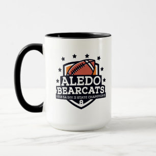 "Skyddar" den statliga mästare för Aledo Bearcat Mugg