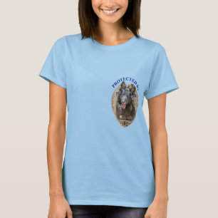 Skyddat av den holländska herden t shirt